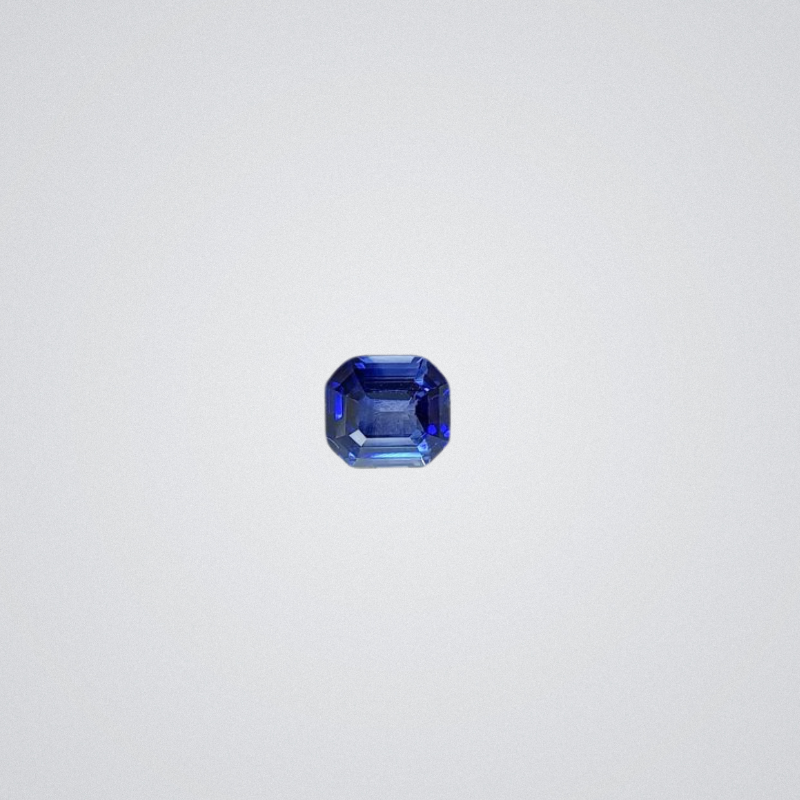 Royal Blue Sapphire From Sri Lanka 1.86 Ct, Octagon Cut