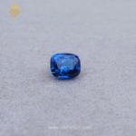 Front view of a stunning Cornflower Blue Sapphire 1.12 ct from Sri Lanka, showcasing its vibrant blue hue.